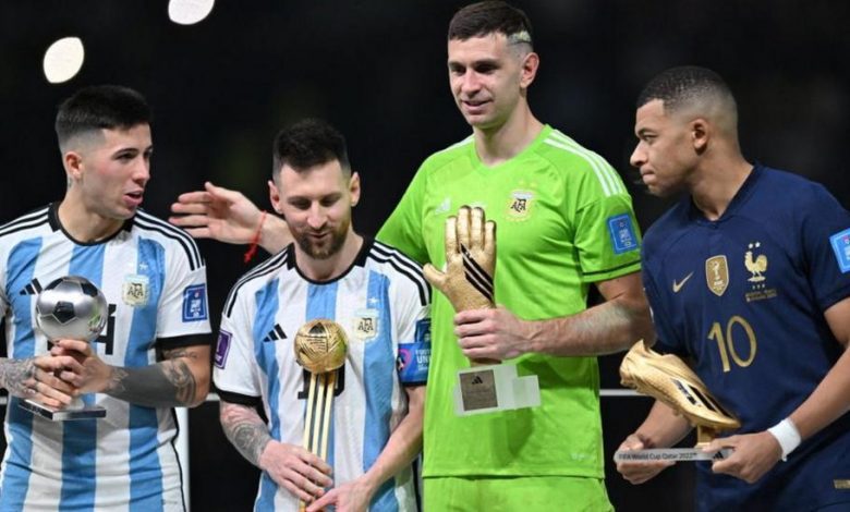 World Cup final: Messi named best player as Mbappe wins Golden Boot