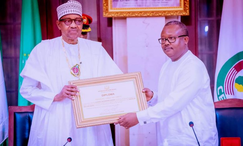 Buhari vows the defence of democracy in Africa, receives Guinea Bissau's highest honour