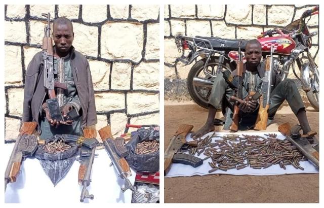 Kaduna police arrest gunrunner, recover 4 AK47 rifles, motorcycle