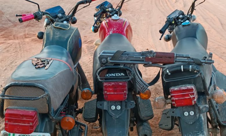 Police recover AK-47 rifle, 3 motorcycles from hoodlums who attacked Bauchi village, killed 1
