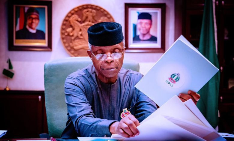 FG's successes in MSMEs now template for other sectors - Osinbajo