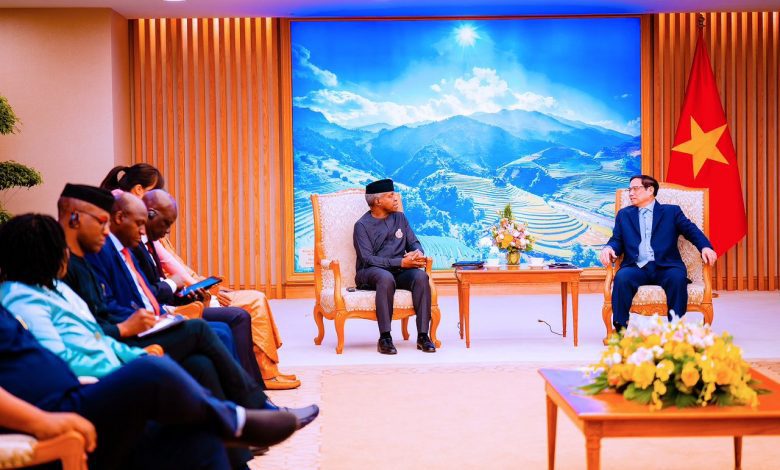 Osinbajo, Vietnamese VP, PM on how Nigeria, Vietnam ties can yield better benefits