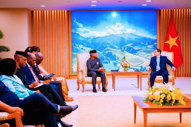 Osinbajo, Vietnamese VP, PM on how Nigeria, Vietnam ties can yield better benefits