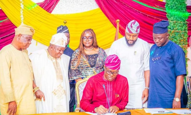 Makinde signs Oyo's 2023 budget of N310.4bn into law