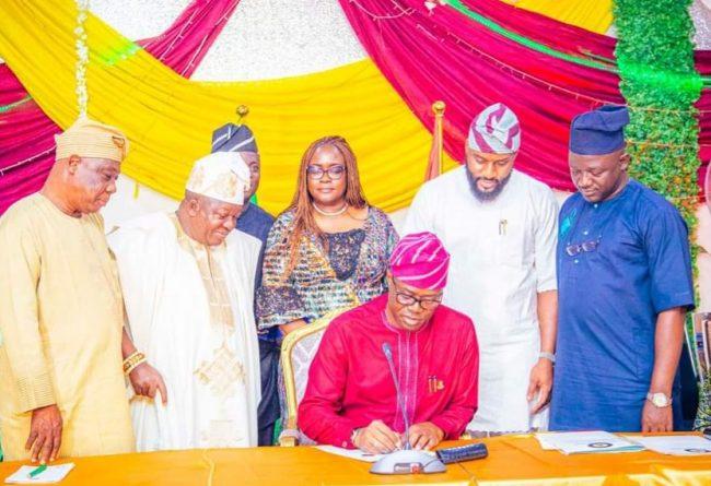 Makinde signs Oyo's 2023 budget of N310.4bn into law