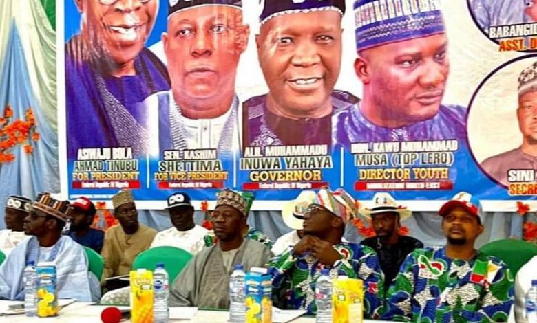 North-East APC youths mobilisation team for Tinubu/ Shettima inaugurated