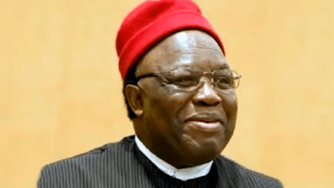Ohanaeze Ndigbo President General George Obiozor dies