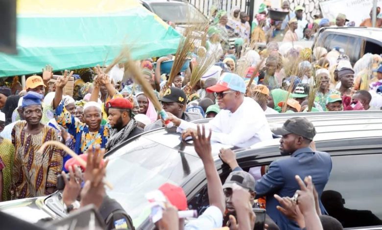 2023: Osun welcomes Oyetola with fanfare