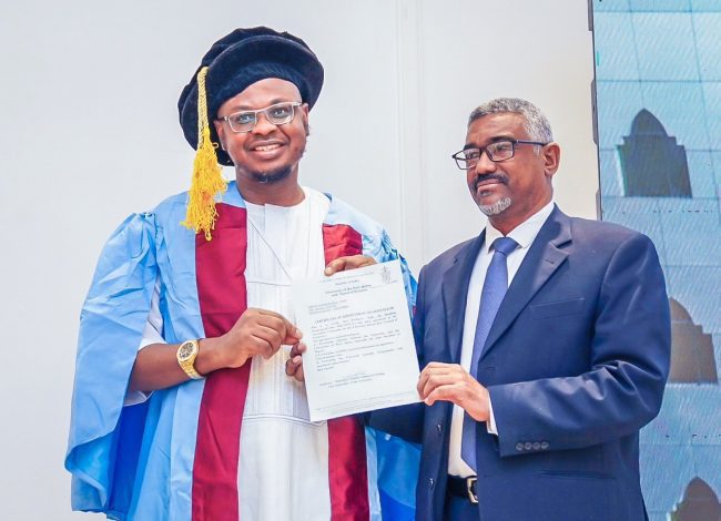 Photos: Sudan's varsity installs Pantami as chancellor