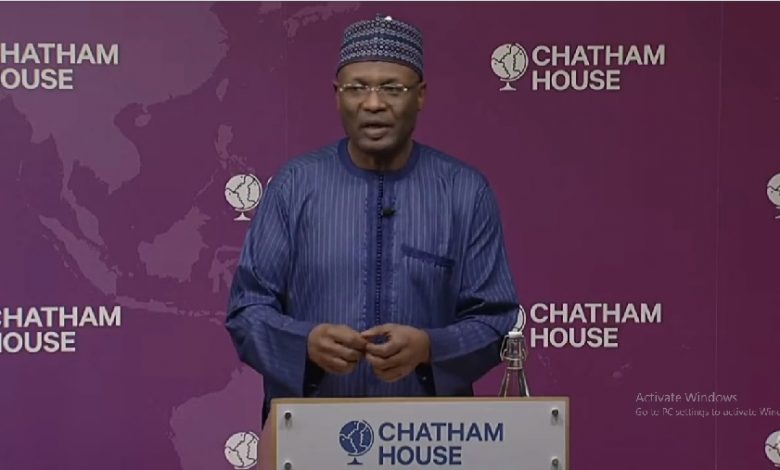 Nigeria election will go ahead, INEC boss says at Chatham House