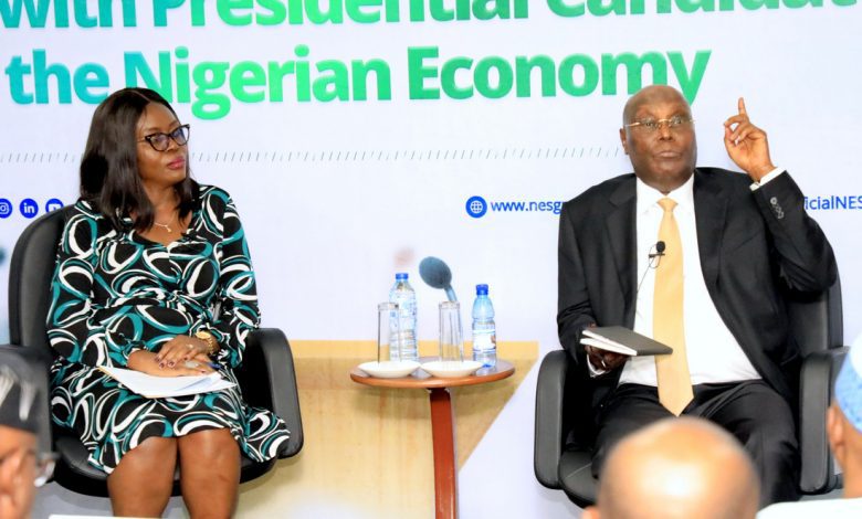 What Atiku said at NESG presidential dialogue on economy