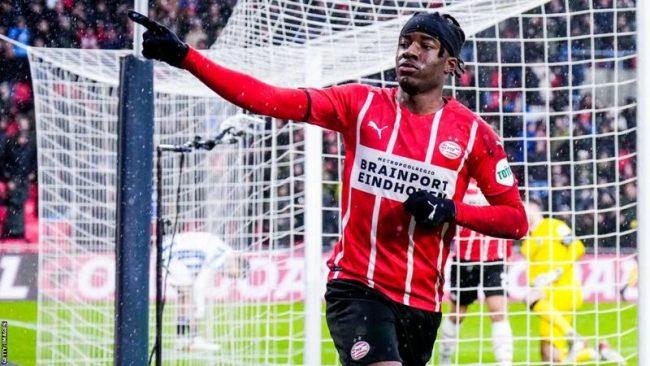 Chelsea complete £30m signing of Noni Madueke from PSV Eindhoven