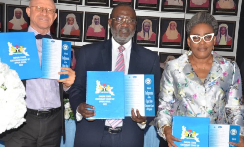 Ogun Customary Court of Appeal unveils rules 2022, equips courts