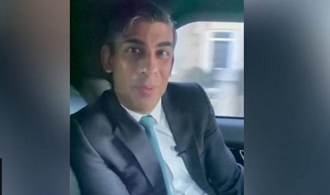 British PM Rishi Sunak fined for not wearing seatbelt in back of car