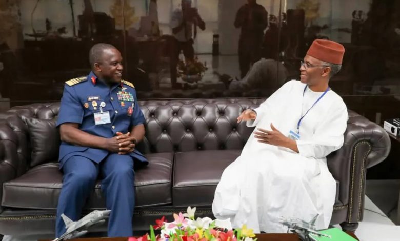 El-Rufai commends NAF, says terrorists relocating from Kaduna