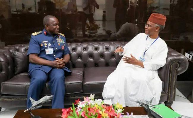 El-Rufai commends NAF, says terrorists relocating from Kaduna