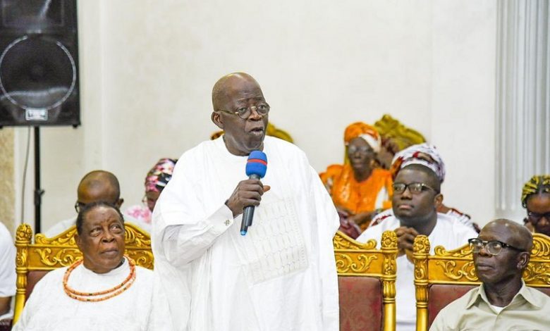 At townhall, Tinubu says Nigeria will make money from gas deposits in Edo