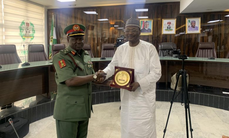 2023 elections: New NYSC boss visits INEC Chairman