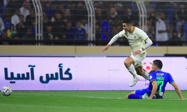 Cristiano Ronaldo scores his first goal for new club Al Nassr