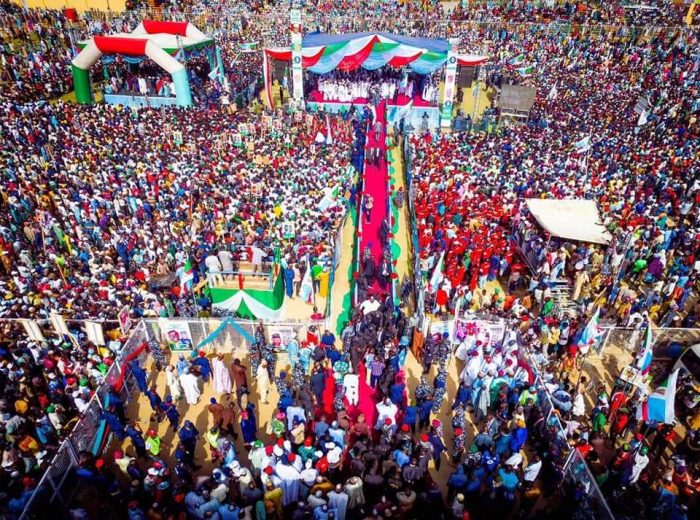 Tinubu/Shettima rally: Zulum, others promise to mobilise Borno votes for APC