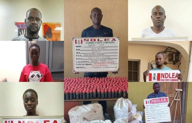 Europe-bound Cocaine, Heroin, Meth consignments intercepted at Lagos airport