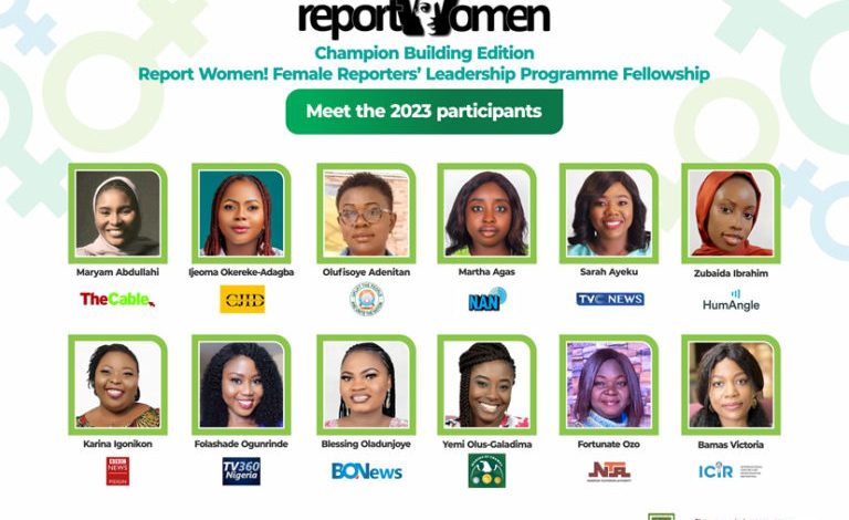 WSCIJ trains 12 female reporters as champions for leadership of women in newsrooms