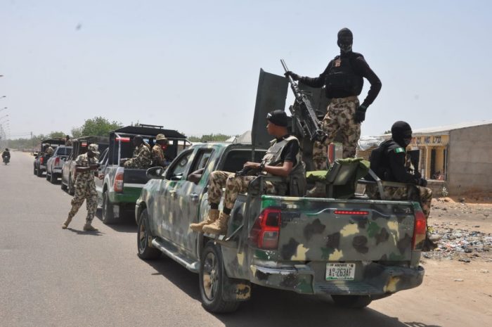 Borno guber polls: Troops commence robust show of force, reassure residents