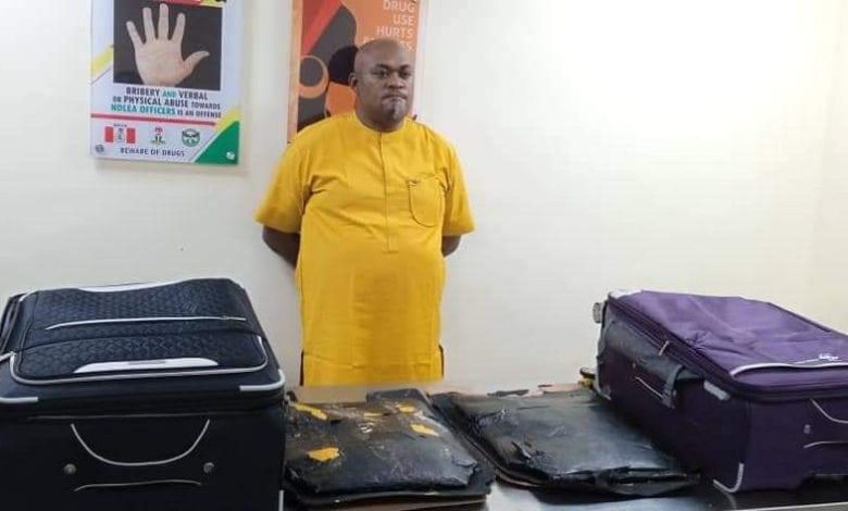 NDLEA arrests India-bound businessman with heroin at Lagos airport