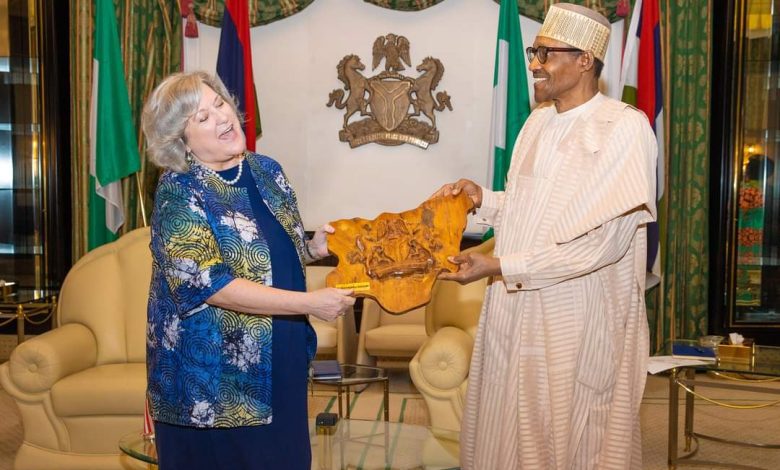 Buhari bids farewell to outgoing US ambassador, speaks on 2023 elections