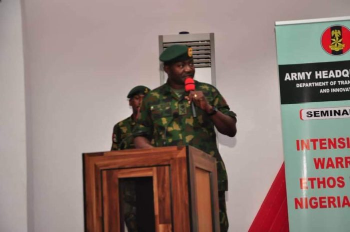 Contribute your best to success of Nigerian Army, COAS charges troops