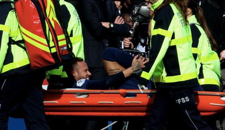 PSG striker Neymar to be out for the rest of the season