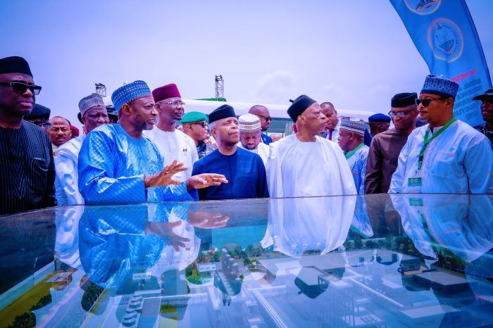 Osinbajo lays foundation for first solar cell factory in West Africa
