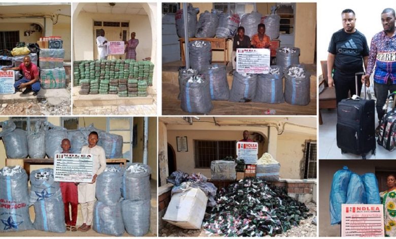 1.2m pills of tramadol seized as NDLEA intercepts heroin consignment at Lagos airport