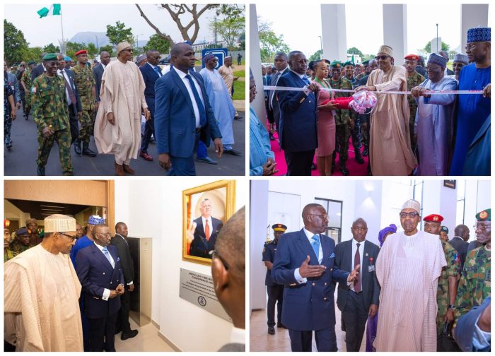 Buhari inaugurates 'game changing' counterterrorism centre, new ONSA building