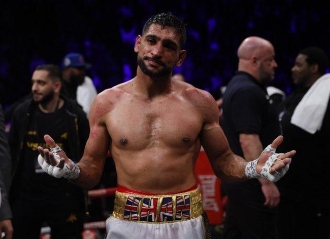 Former UK boxer Amir Khan [File: Andrew Couldridge/Action Images via Reuters]