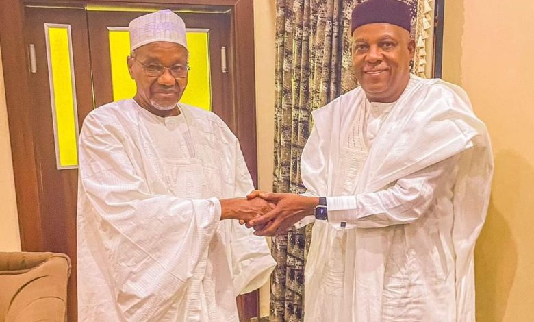 Photo: VP-elect Kashim Shettima visits Mamman Daura