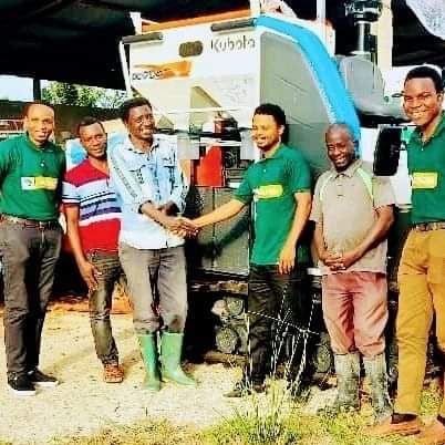 RiceAfrika takes delivery of brand new harvester machines