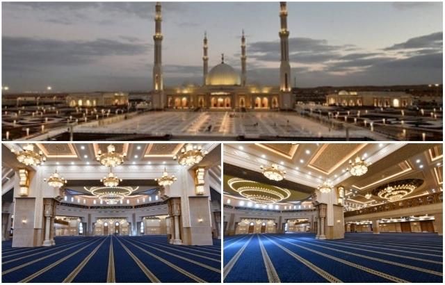 Egypt opens record-breaking mosque in new capital