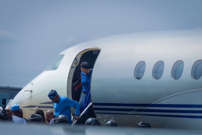 Photos: Tinubu returns ahead of May 29 inauguration