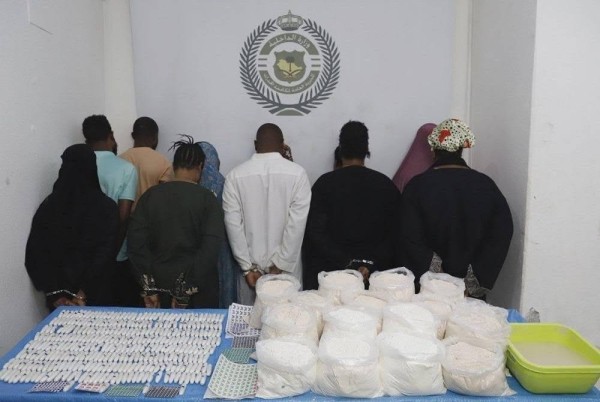 7 Nigerians among 11 foreigners arrested with 55.2 kg of cocaine in Saudi Arabia