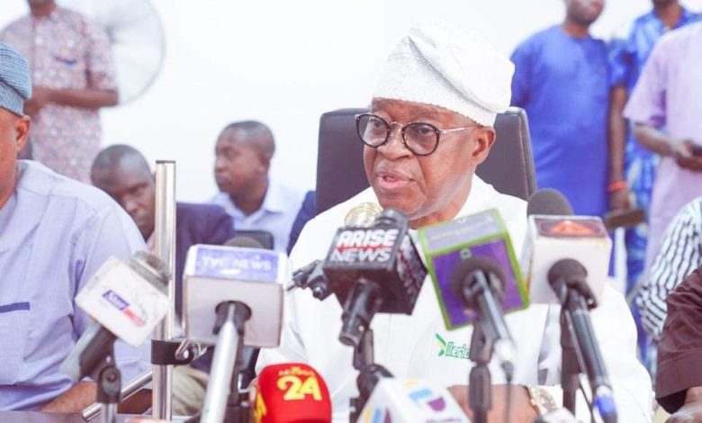 Oyetola inaugurates 11-member committee to reposition APC in Osun