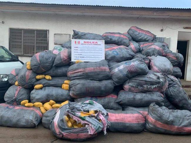 NDLEA seizes illicit drugs consignment after gun duel in Lagos
