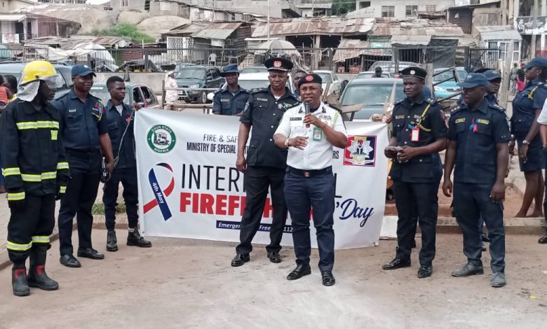 Ogun commissioner advocates constant training for fire fighters
