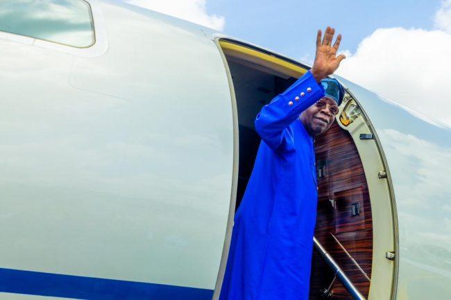 Tinubu off to Europe 'on working visit'