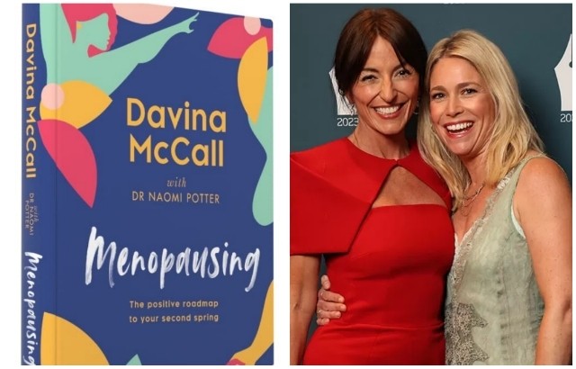 Davina McCall's 'Menopausing' wins at British Book Awards