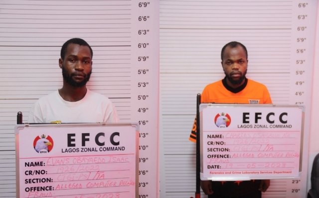 EFCC arrests suspects who impersonated and obtained £38,000 for non-existent film