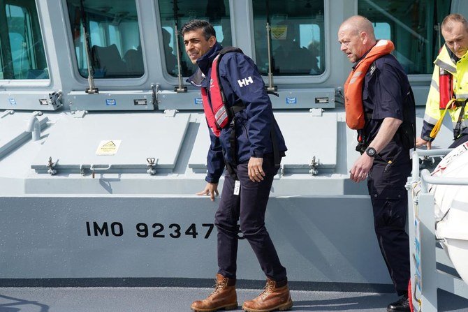 UK to house hundreds more migrants on barges, PM Sunak says