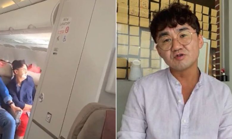 South Korean man who attempted to open plane door mid-flight tests positive for drugs
