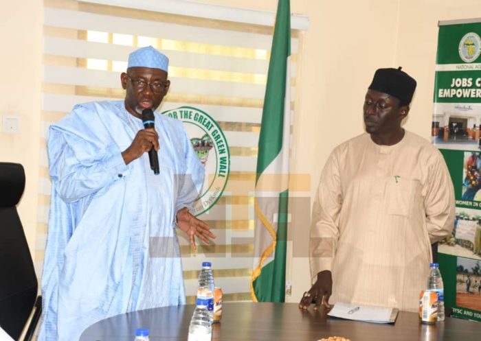 Governor Namadi pays working visit to National Agency for the Great Green Wall