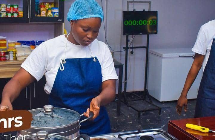 Adeyeye Adeola Ondo based chef GWR